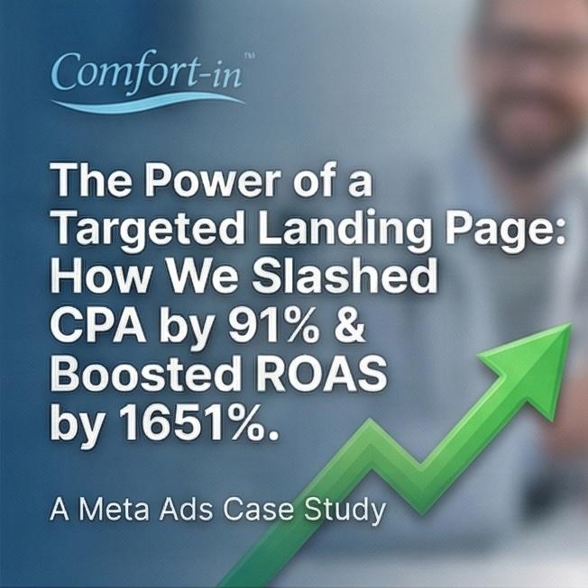 Comfort-in case study slides — slide 1 of 7