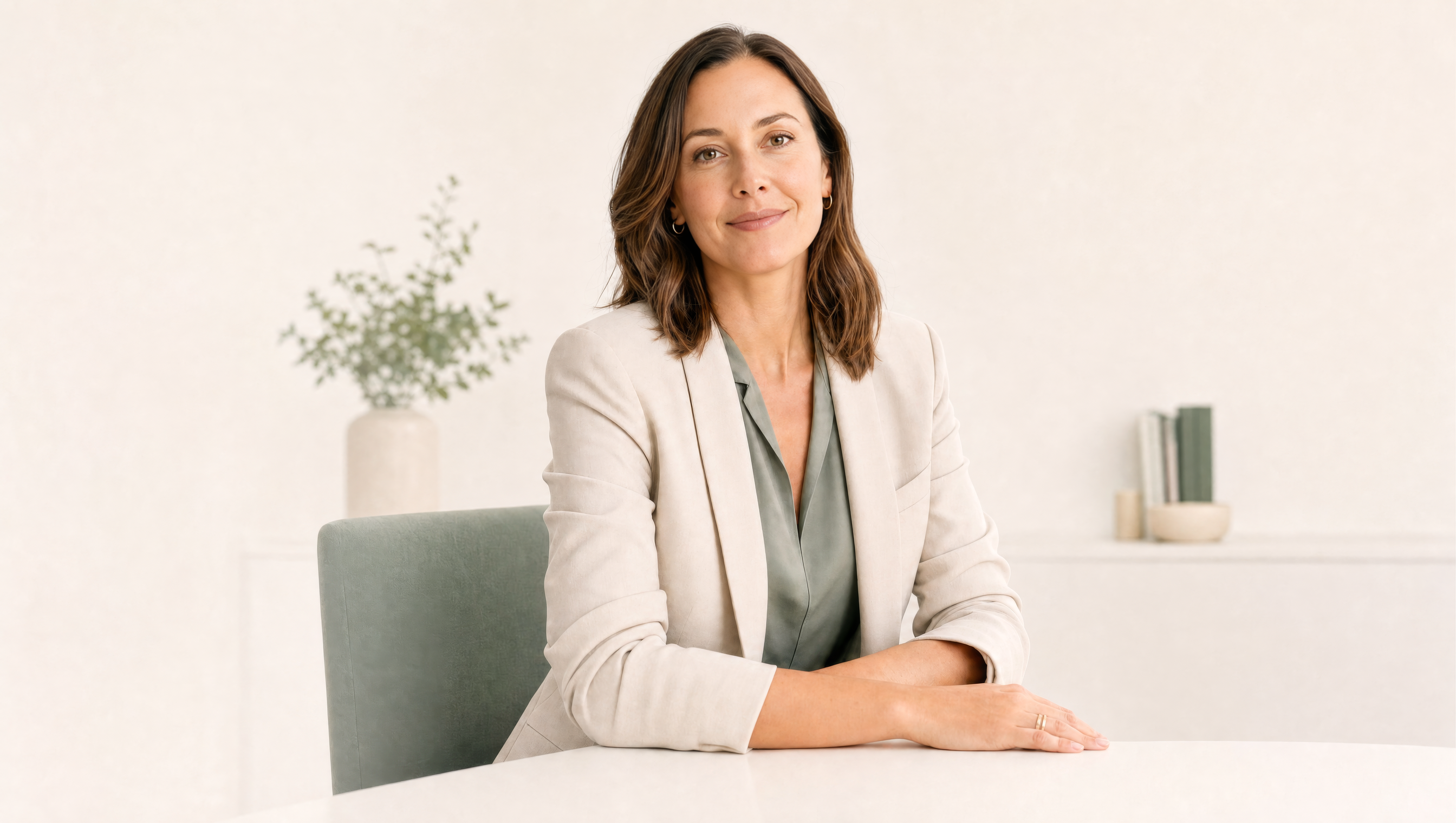 Varney Health clinician seated for a private weight-management eligibility review